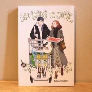 *3 for $25* She Loves to Cook, and She Loves to Eat Volume 3 - Manga Book GL